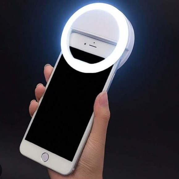 BRAND NEW Selfie LED Ring Flash Portable‎ Ring Light for laptops zoom video - Picture 1 of 5
